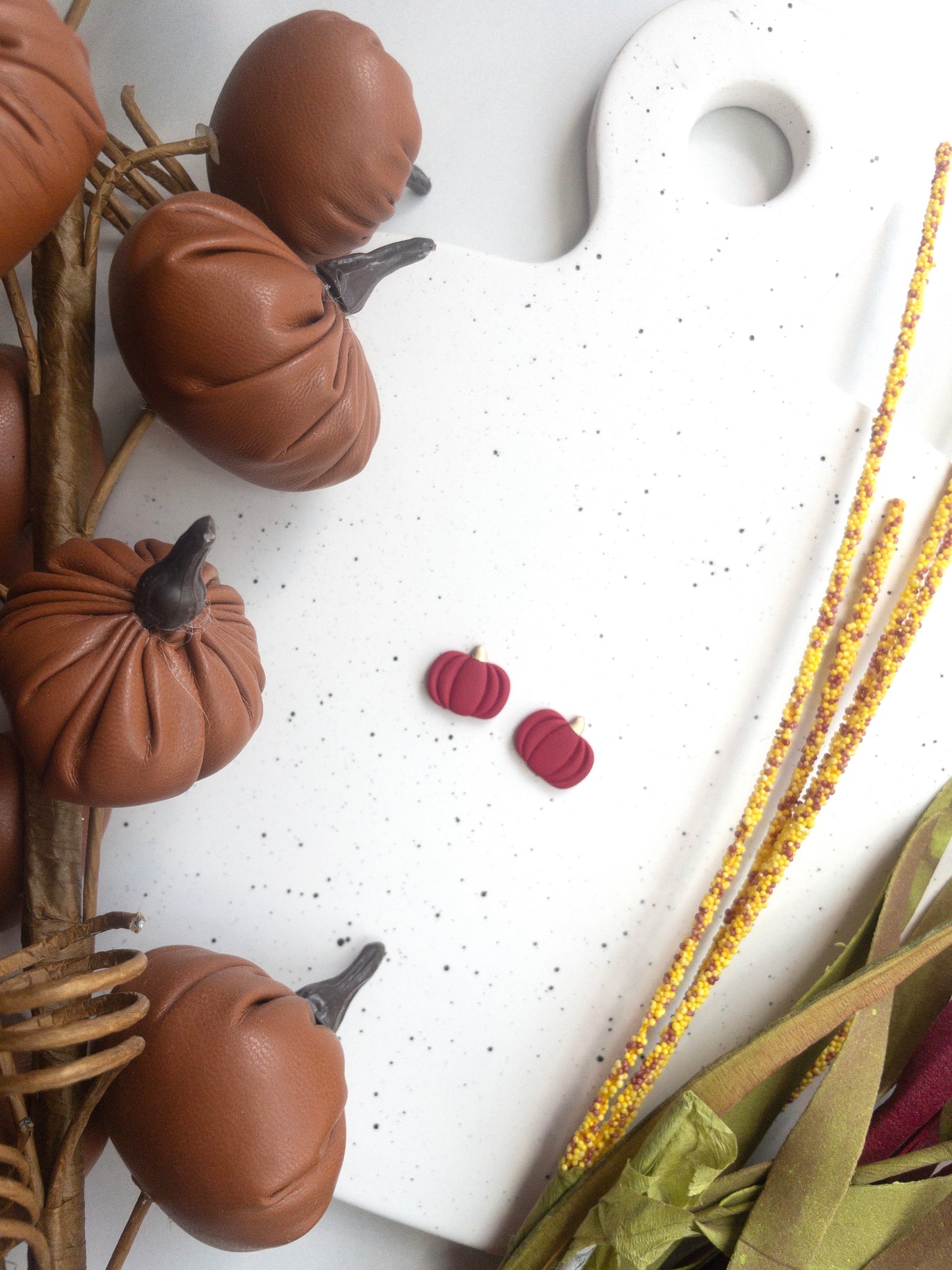 Studs | Fall Pumpkins