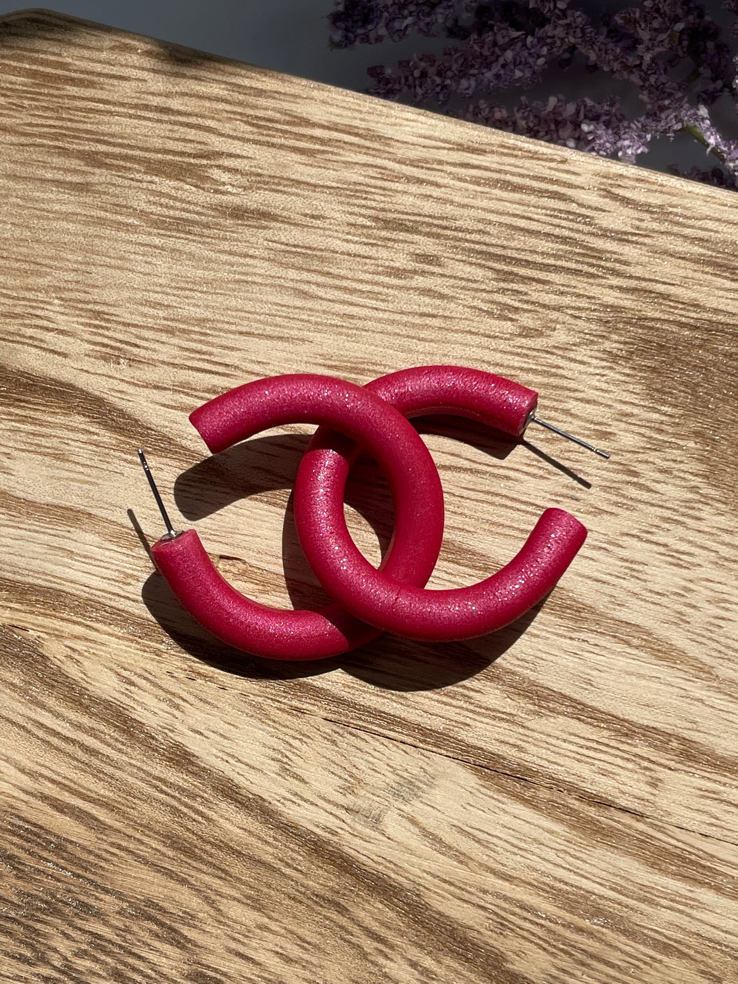 Thick Hoops | Multiple Colors