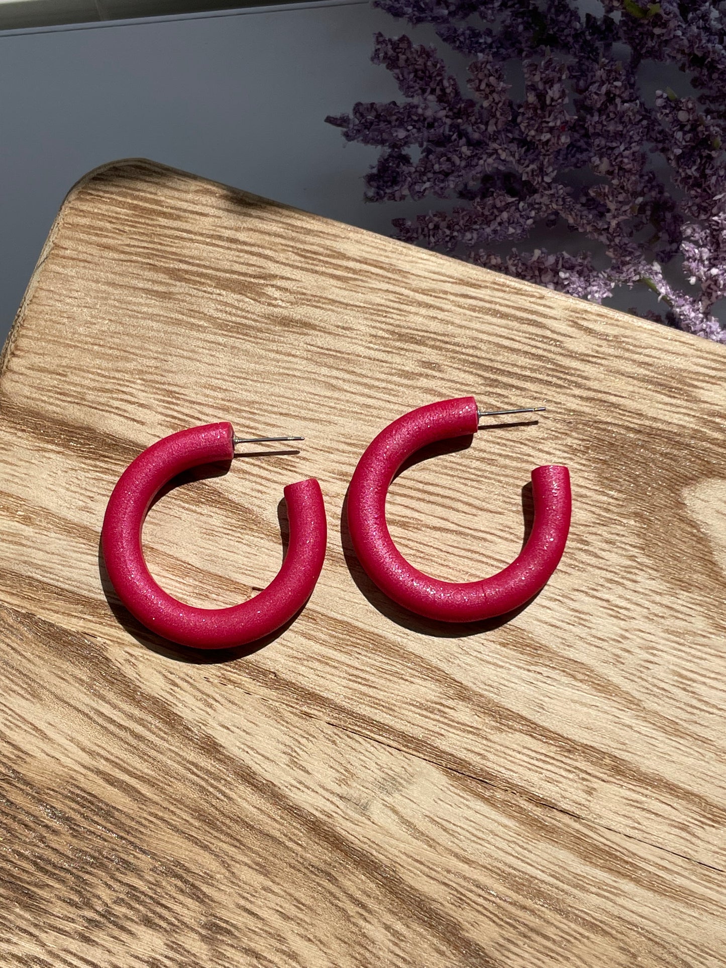 Thick Hoops | Multiple Colors