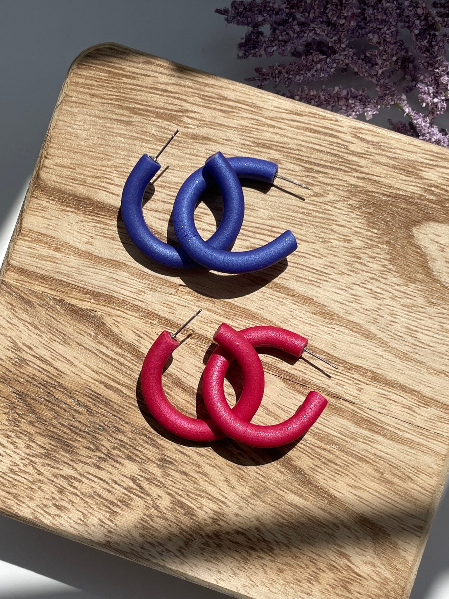 Thick Hoops | Multiple Colors