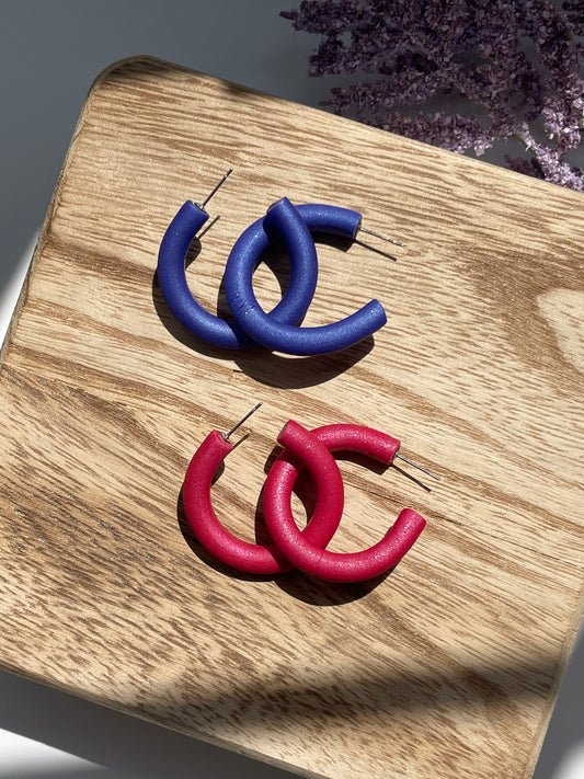 Thick Hoops | Multiple Colors