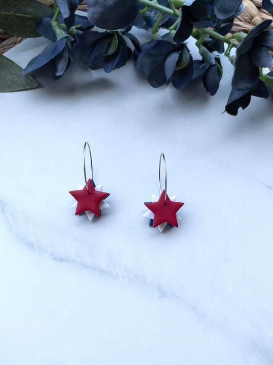Independence Day | Mini Star Hoops