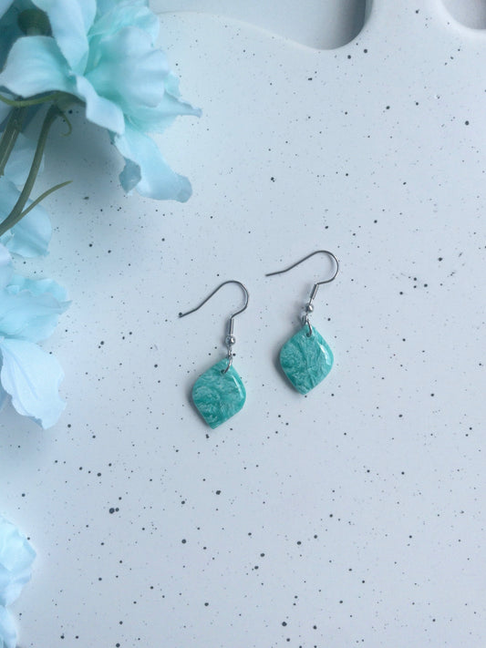 Teal & White Marble | Bree