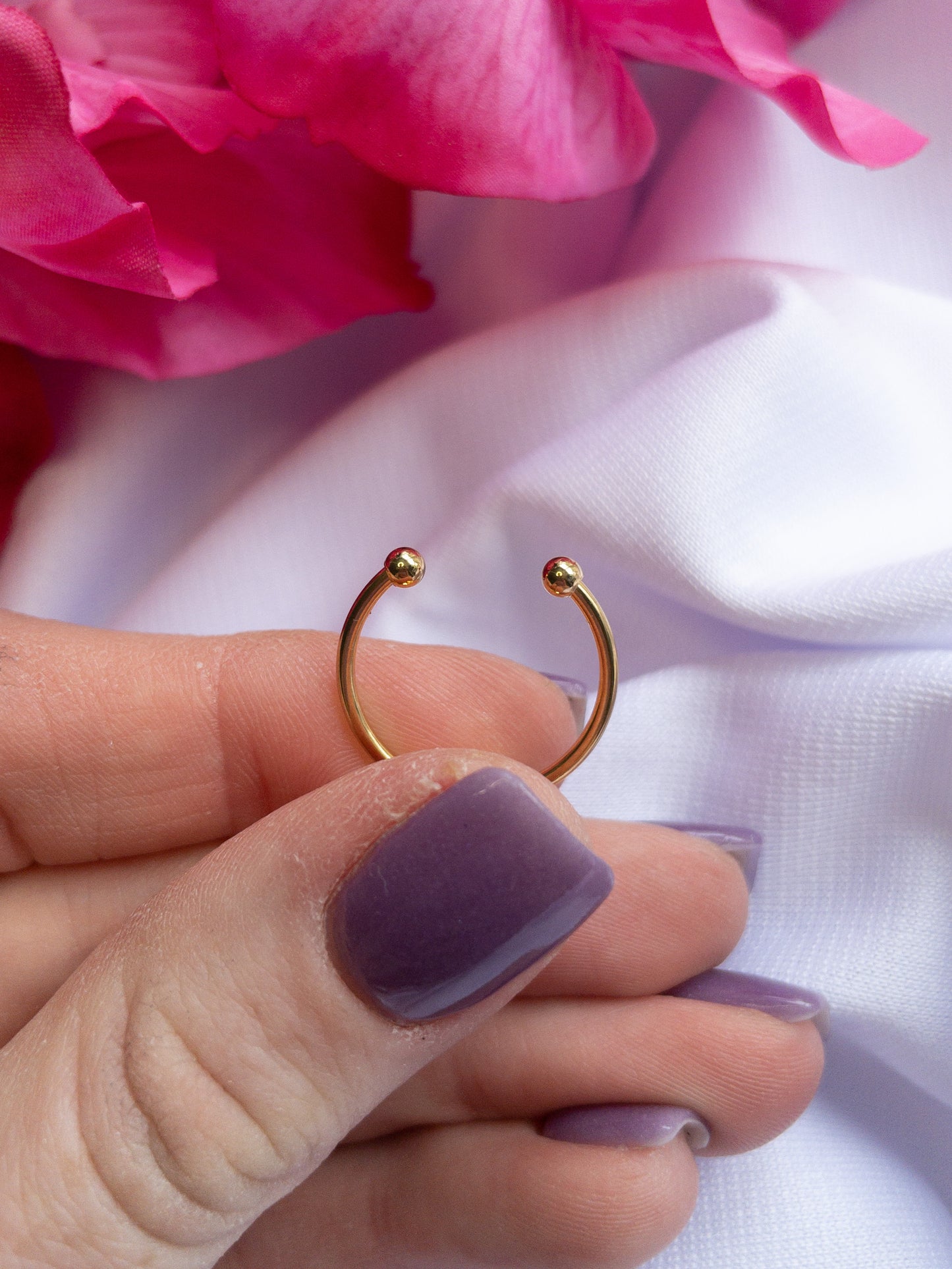 Amethyst & Gold | Marquise Gold Ring