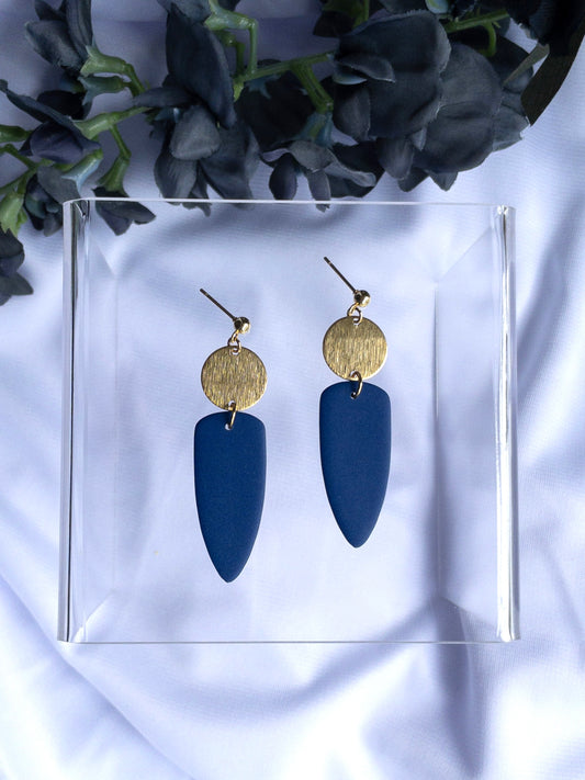 Navy Blue | Daggers with Circles
