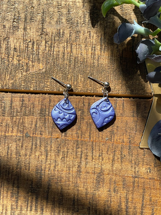 Indigo Metallic (Textured) - Bree